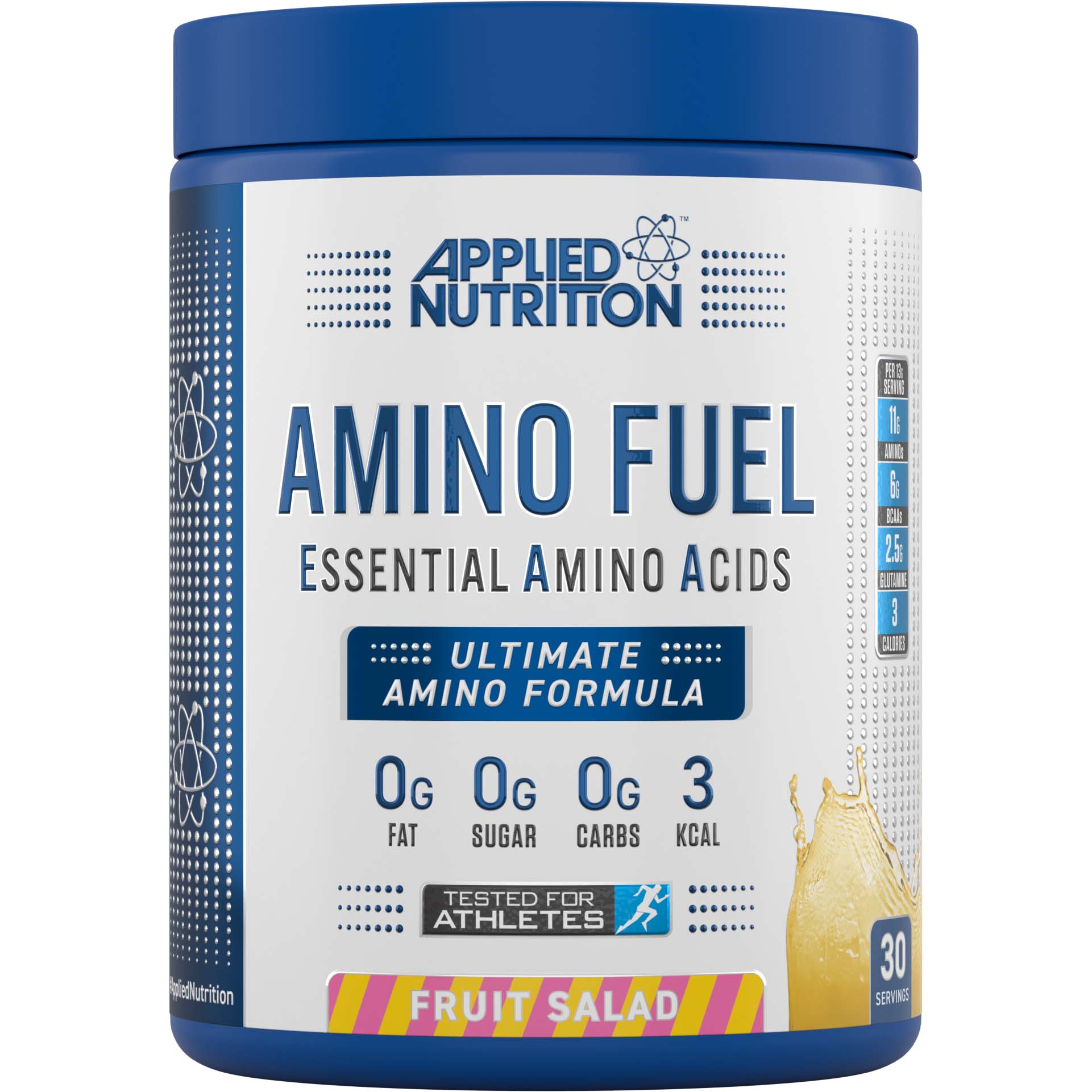 مكمل غذائي BCAA Amino Hydrate من Applied Nutrition، بنكهة الفاكهة، 32 وجبة، لتجديد الإلكتروليتات 