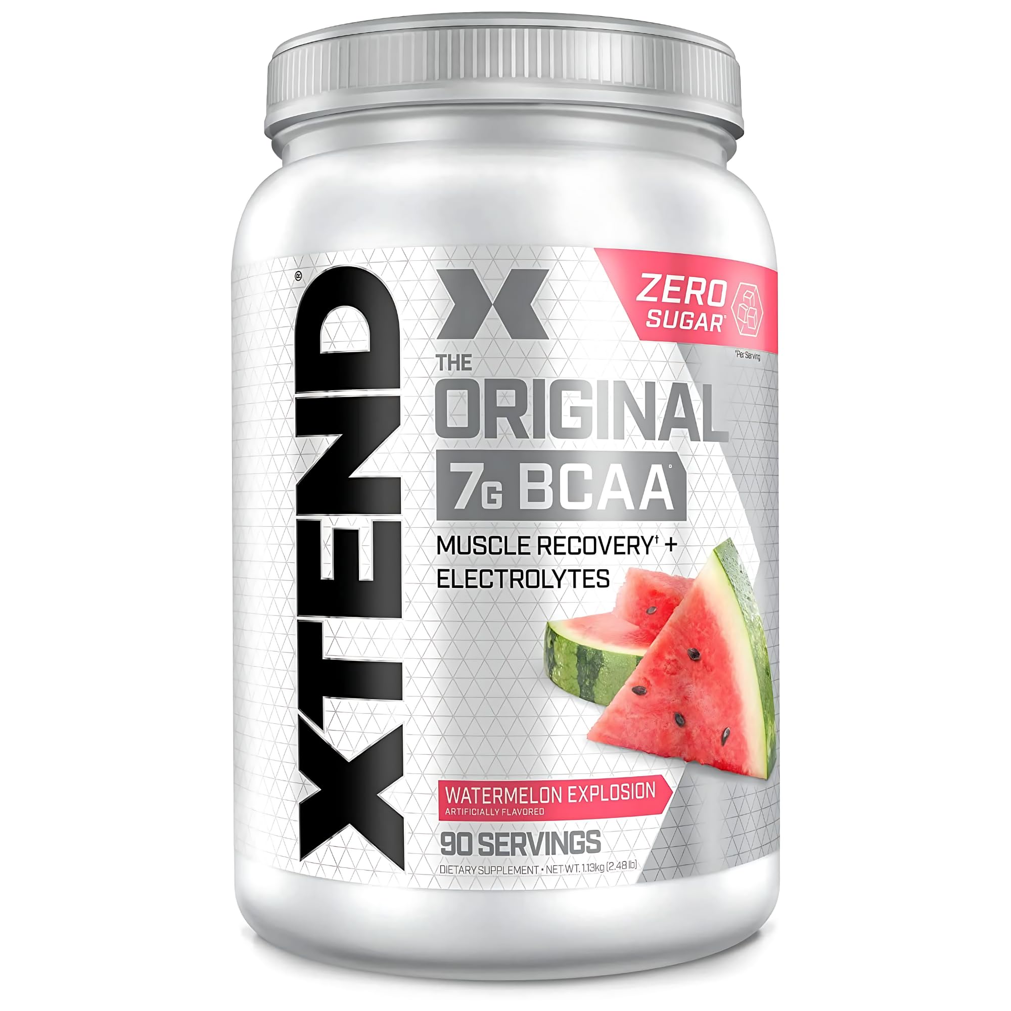 Xtend Original BCAA, Watermelon Explosion, 90, 7G BCAAs - In 2:1:1 Ratio