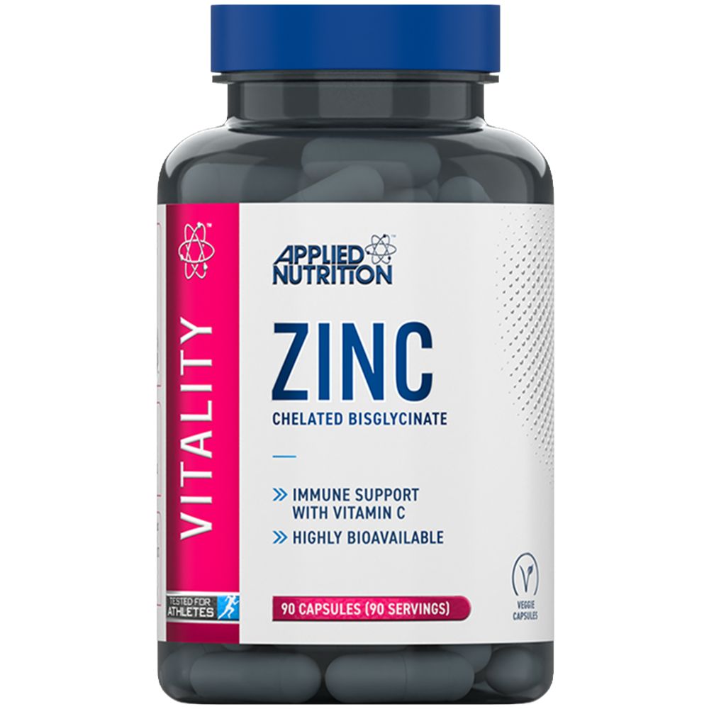 Applied Nutrition ZINC, 90 Tablets, Zinc Plays a Role in Immune Function