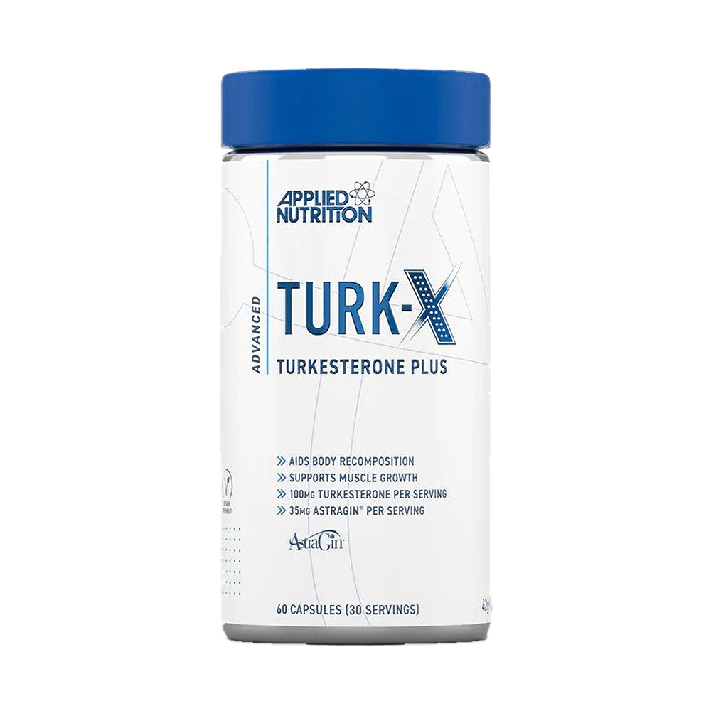 Applied Nutrition Turk-X, 60 Capsules, 1000mg of Ajuga Turkestanica, Supports Muscle Growth