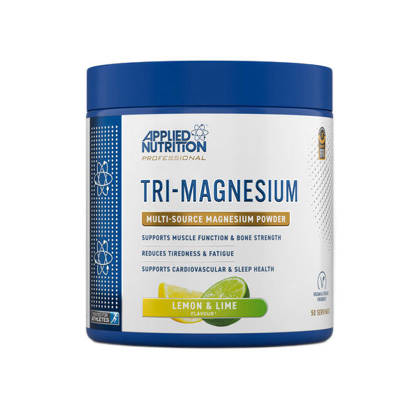 Applied Nutrition tri-magnesium Powder, Lemon Lime, 200 Gm, Reduce Tiredness & Fatigue