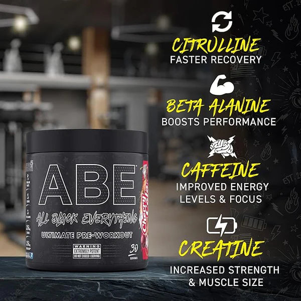 ABE All Black Everything Ultimate Pre-Workout 375G