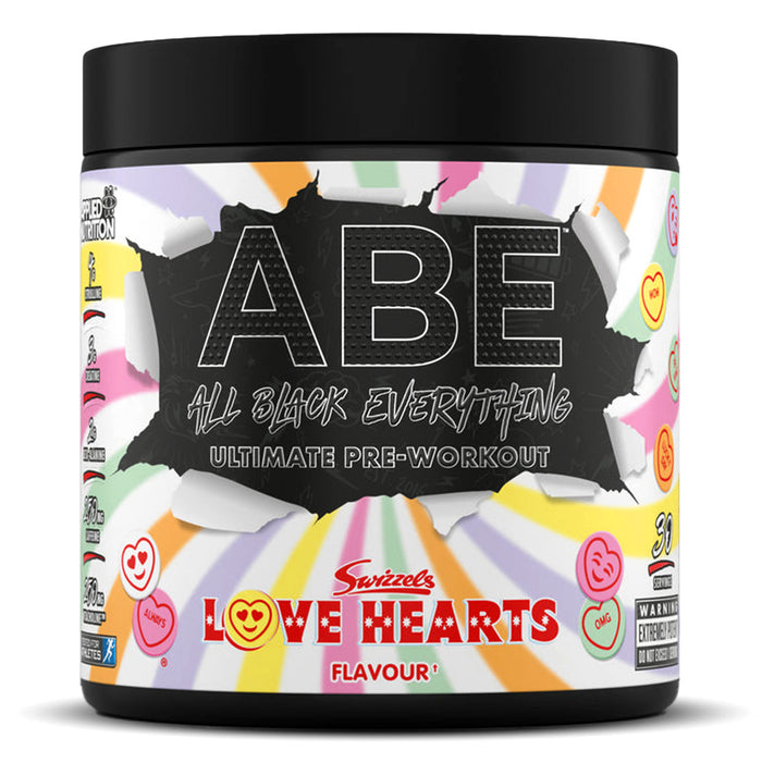 Applied Nutrition ABE, Swizzels Love Hearts, 315 Gm, Reduction of Tiredness & Fatigue