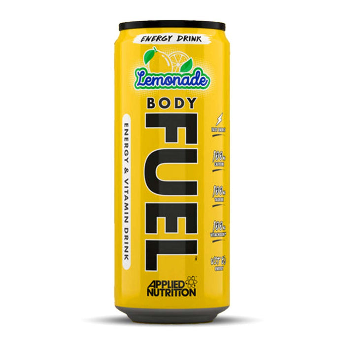 Applied Nutrition Bodyfuel Energy Can, Lemonade, 330 ML, Support Energy Levels