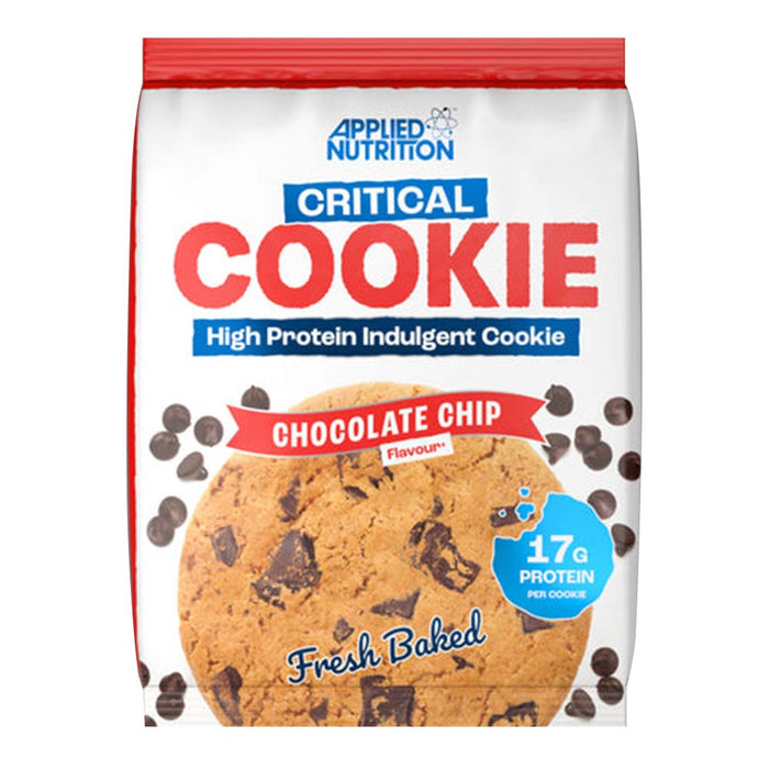 Applied Nutrition Critical Cookie, Chocolate Chip, 1 Piece, 20g Protein Per Cookie