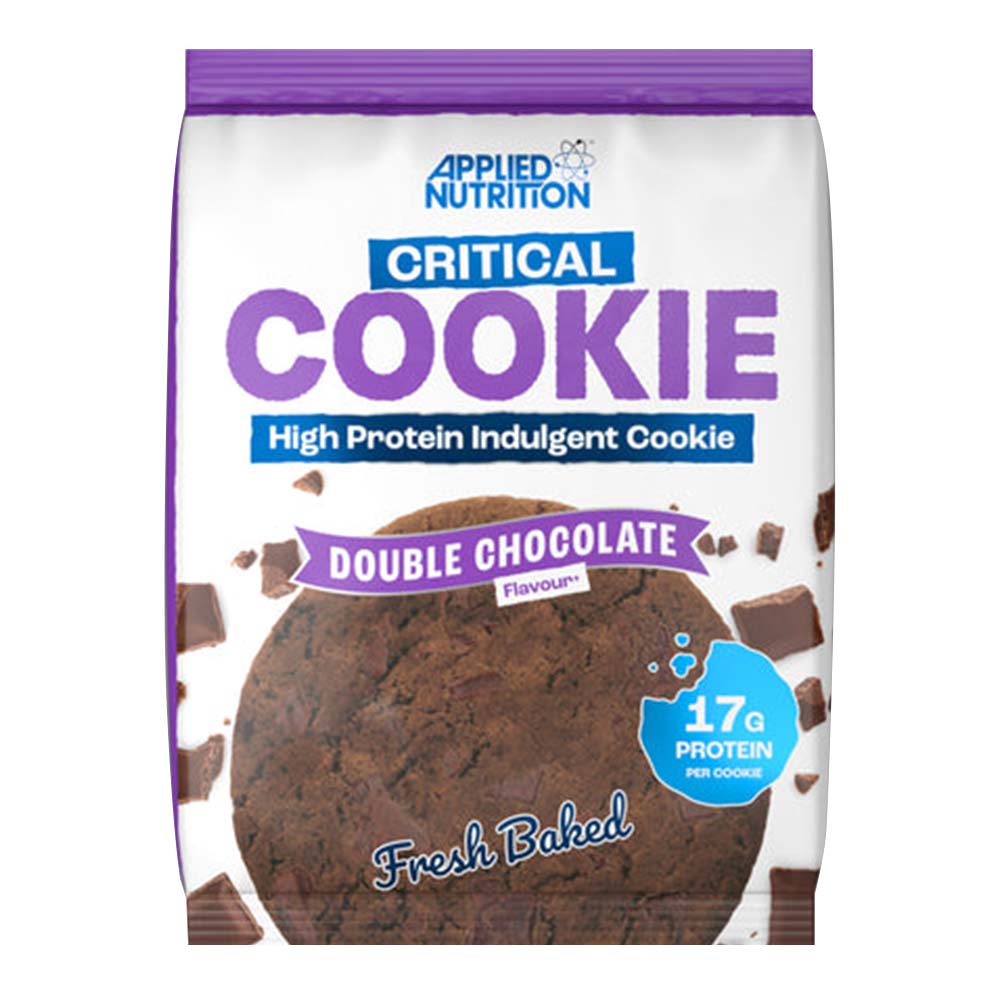 Applied Nutrition Critical Cookie, Double Chocolate, 1 Piece, 20g Protein Per Cookie