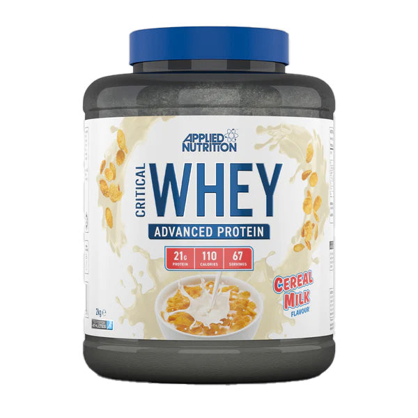 Applied Nutrition Critical Whey Blend, Cereal Milk, 2 Kg, High Levels of Protein & BCAAs