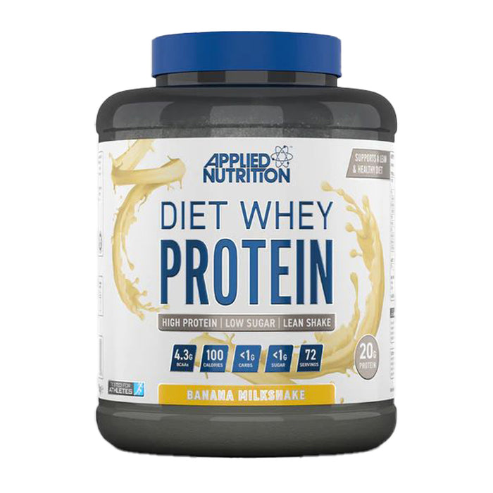 Applied Nutrition Diet Whey Iso Whey Blend, Banana Milkshake, 1.8 Kg, 20 g Protein (per 25g serving)