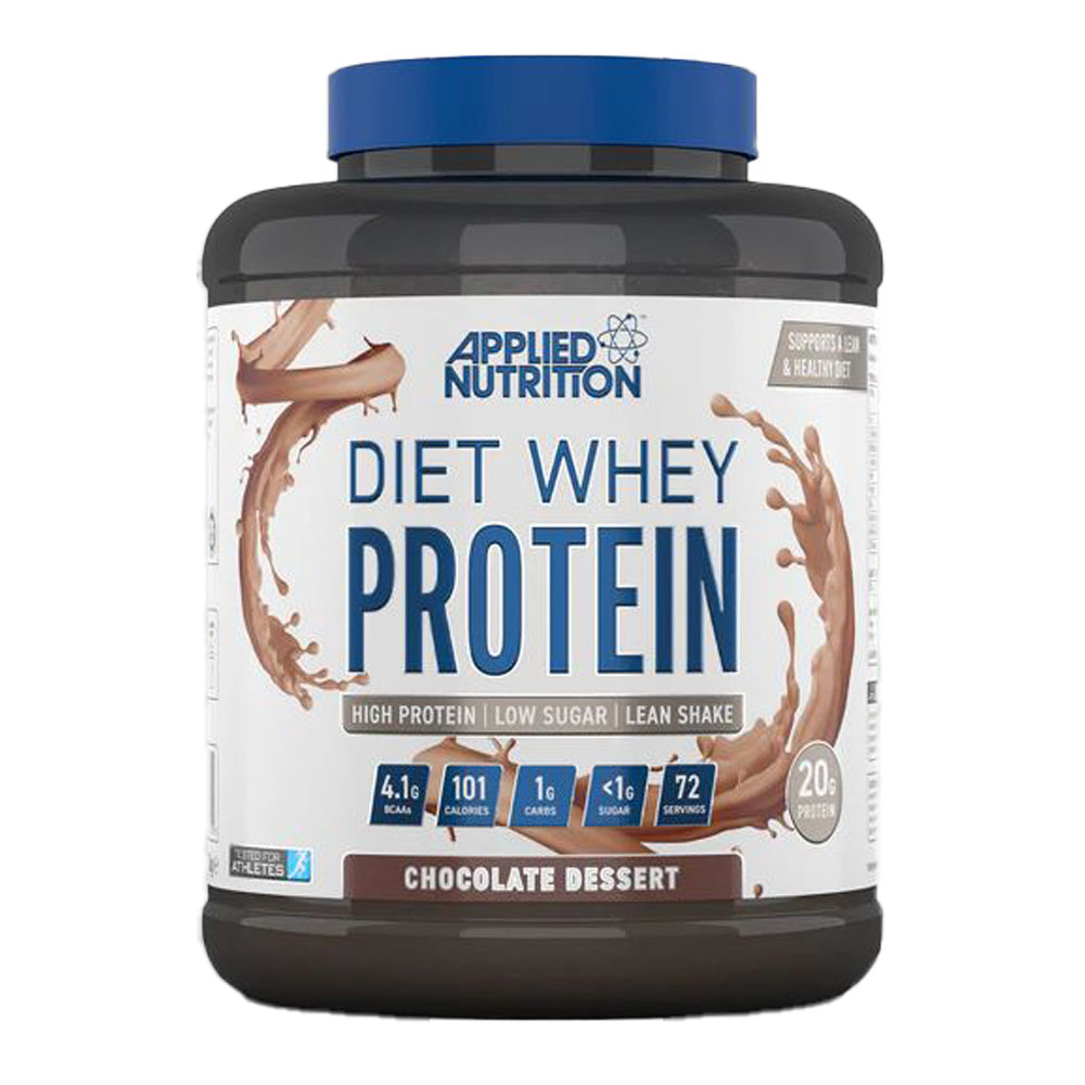 Applied Nutrition Diet Whey Iso Whey Blend, Chocolate Dessert, 1.8 Kg, 20 g Protein (per 25g serving)