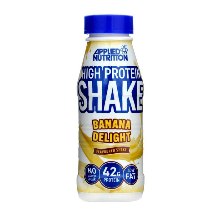 Applied Nutrition High Protein Shake, Banana Delight, 500 ML, 20 g Per Shake of Protein