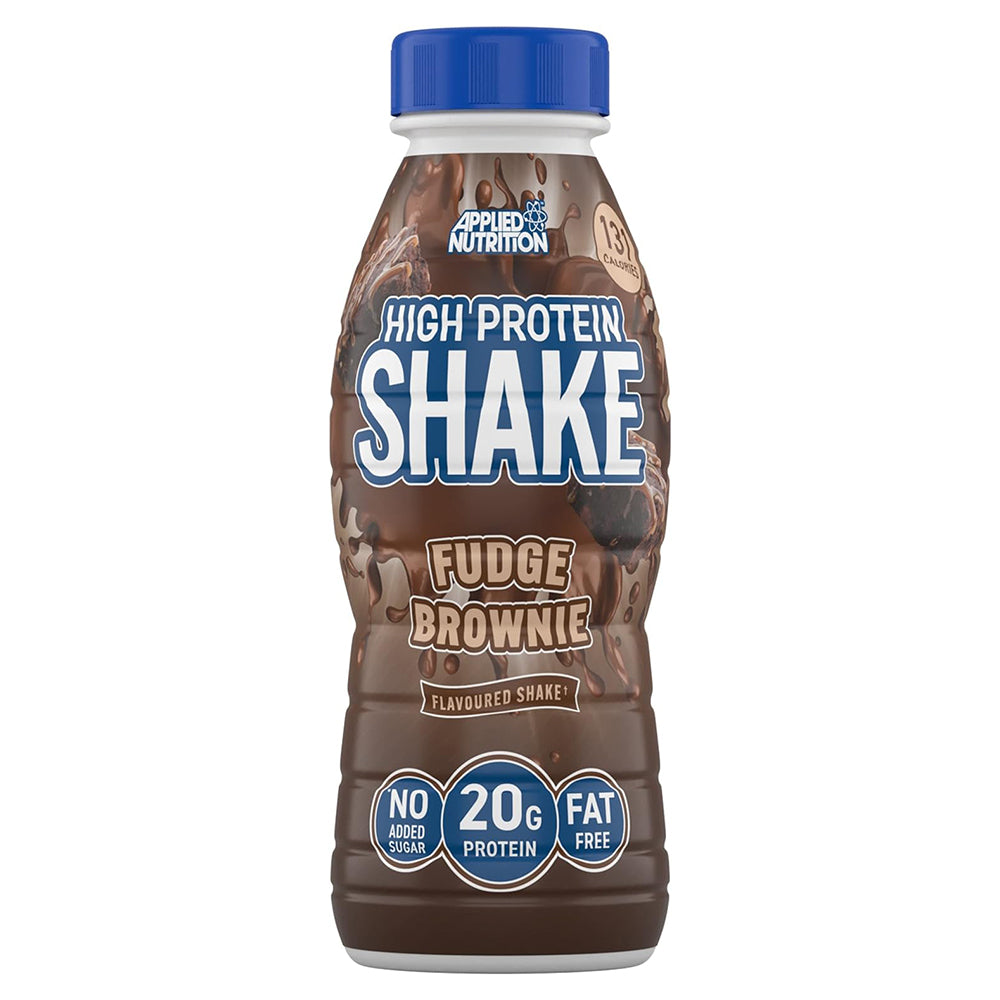 Applied Nutrition High Protein Shake, Fudge Brownie, 330 ML, 20 g Per Shake of Protein