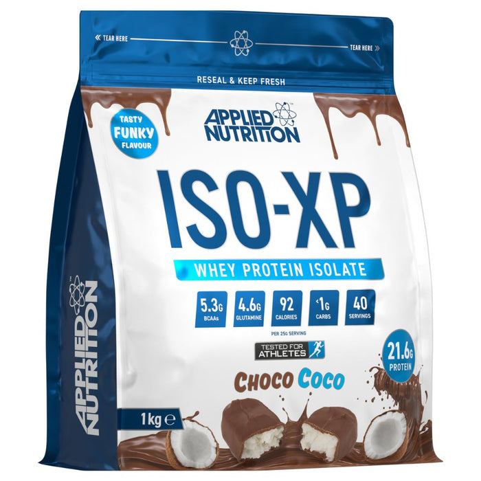 Applied Nutrition ISO-XP 100% Whey Protein Isolate, Chocolate Coconut, 1 kg