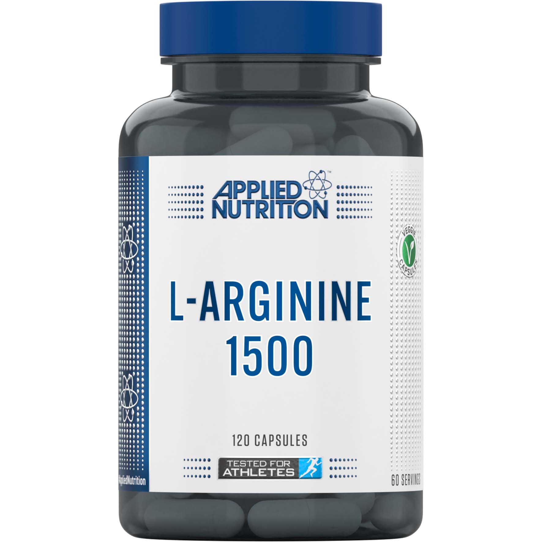 التغذية التطبيقية L Arginine، 1500 مجم، 120 كبسولة، دعم توسع الأوعية الدموية