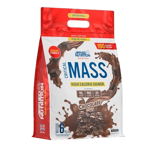 Applied Nutrition Original Formula Critical Mass, Chocolate, 6 Kg, More 900 Kcal Per Serving