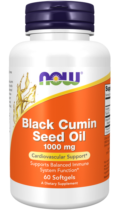 Black Cumin Seed Oil 1000mg - 60 Softgels