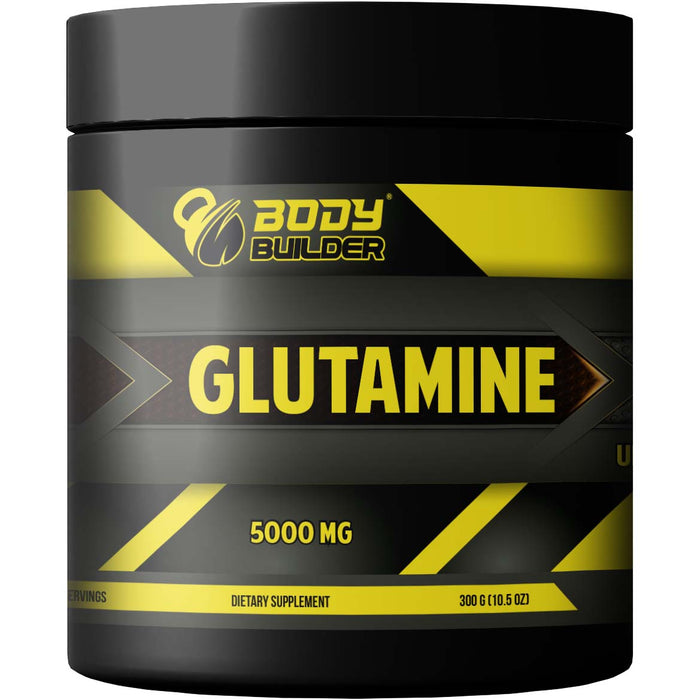 Body Builder Glutamine, 60, Unflavored, 5000 Mg L-Glutamine, Supports Muscle Recovery