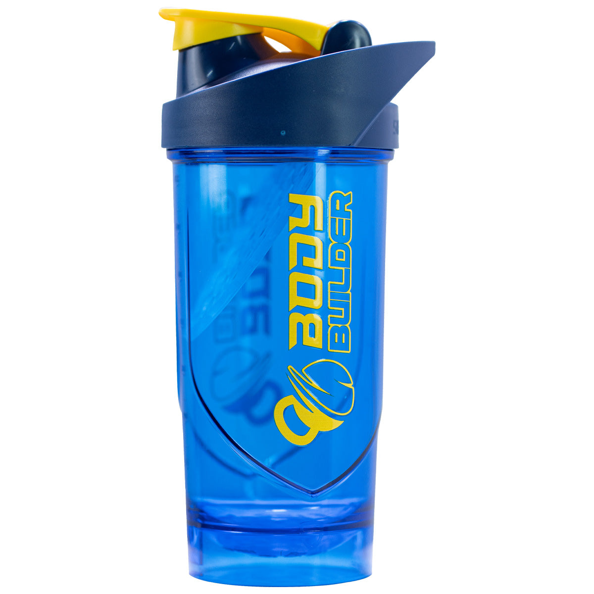 Body Builder Shieldmixer Shaker, Blue, 700 Ml, Easy to Carry, Provided with Measuring Marks