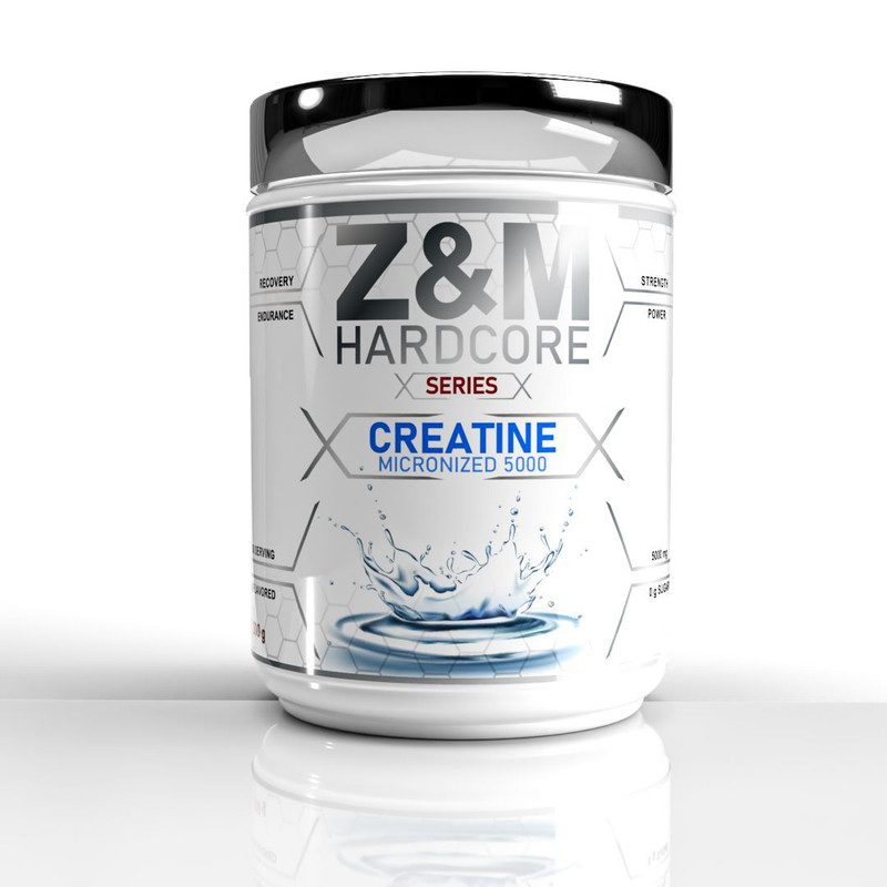 Z&M HARDCORE CREATINE MICRONIZED 5000 300 grams