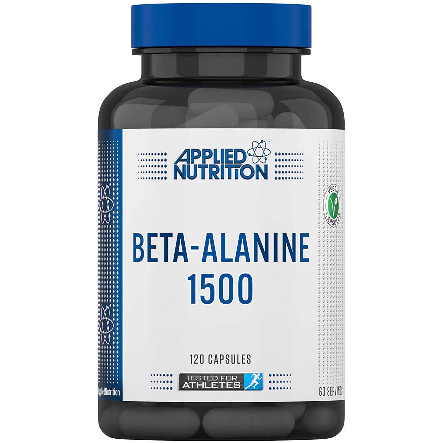 Applied Nutrition Beta Alanine, 1500 mg, 120 Capsules, Helps Reduce Tiredness and Fatigue