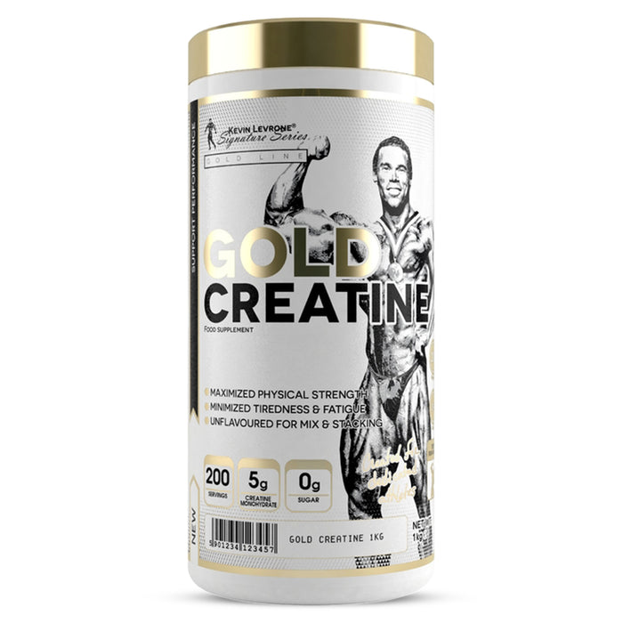 Kevin Levrone Gold Creatine, Unflavored, 1 kg, Increase Energy Levels