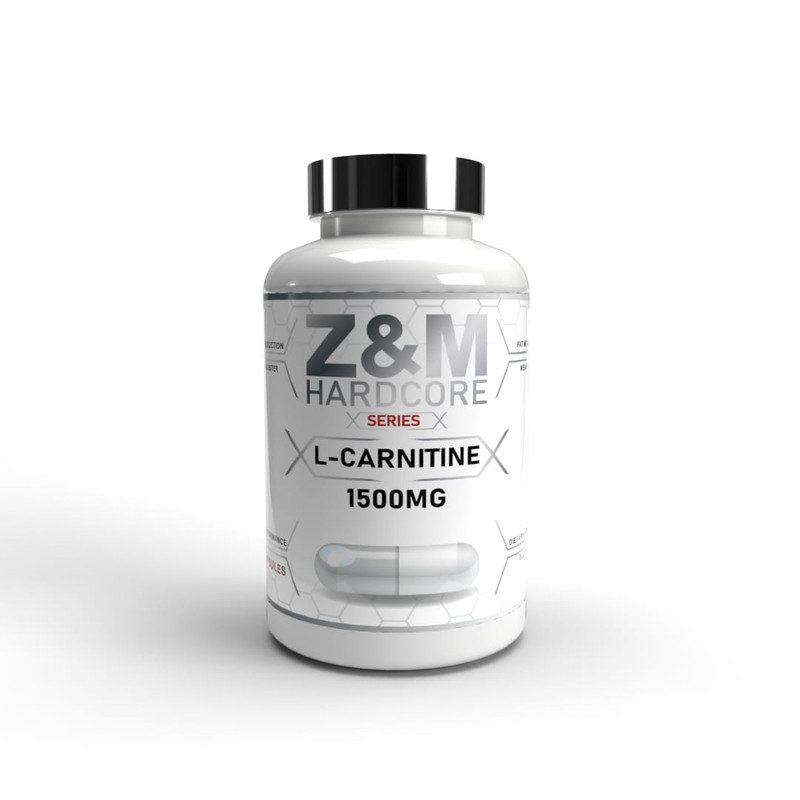 Z&M HARDCORE L-CARNITINE 1500mg 90 capsules