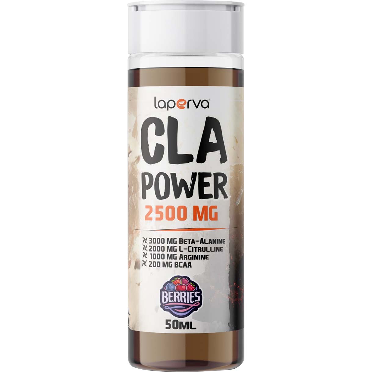 Laperva Cla Power, Berries Smoothie, 1 Ampule, Increase Activity and Energy Levels for Athletes