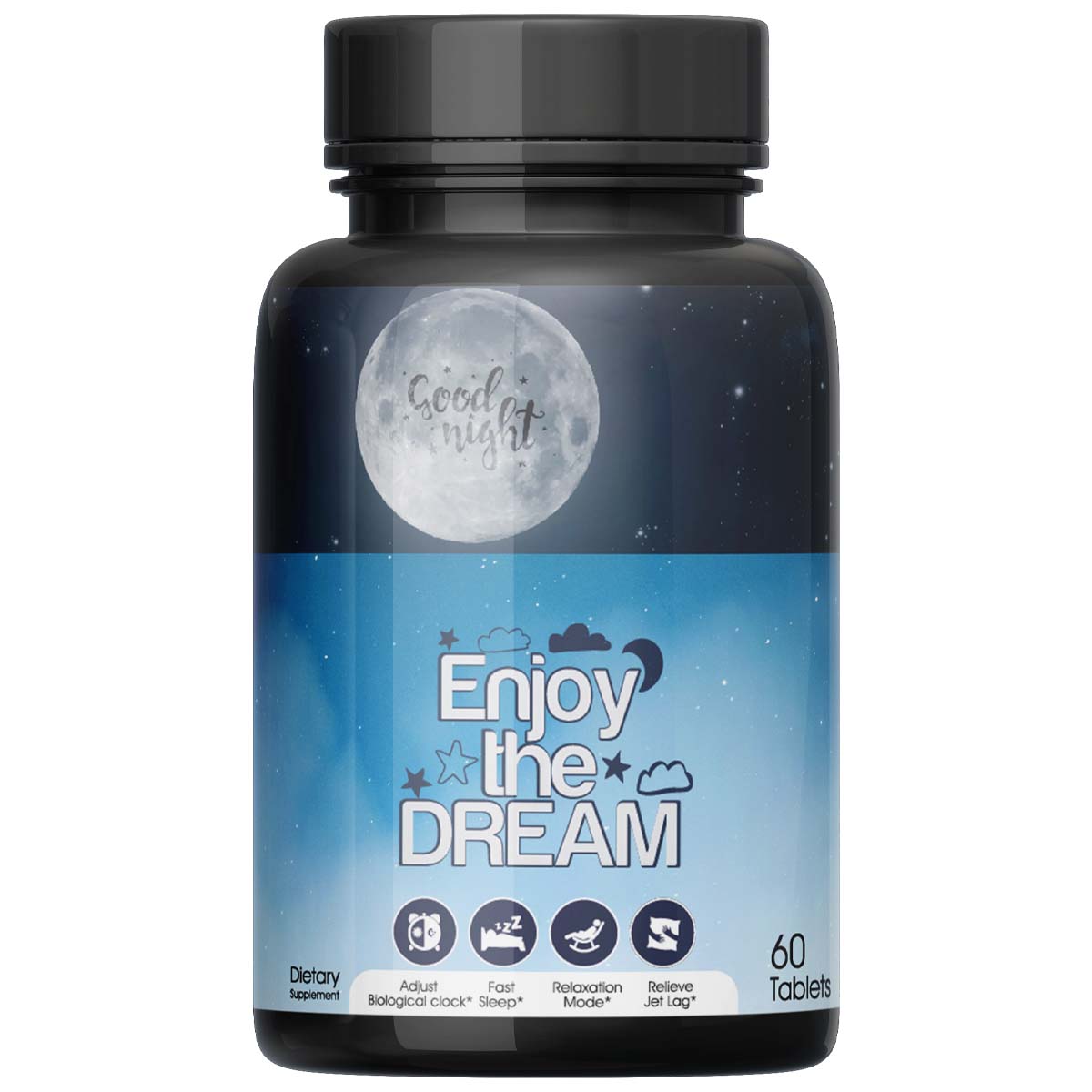 Laperva Enjoy The Dream Tablet, 60 Tablets, Suitable for Vegan, Free from Color and Flavor