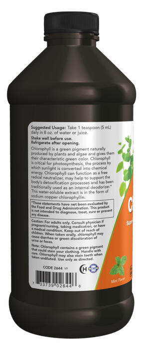 Liquid Chlorophyll 473ml - Natural Mint