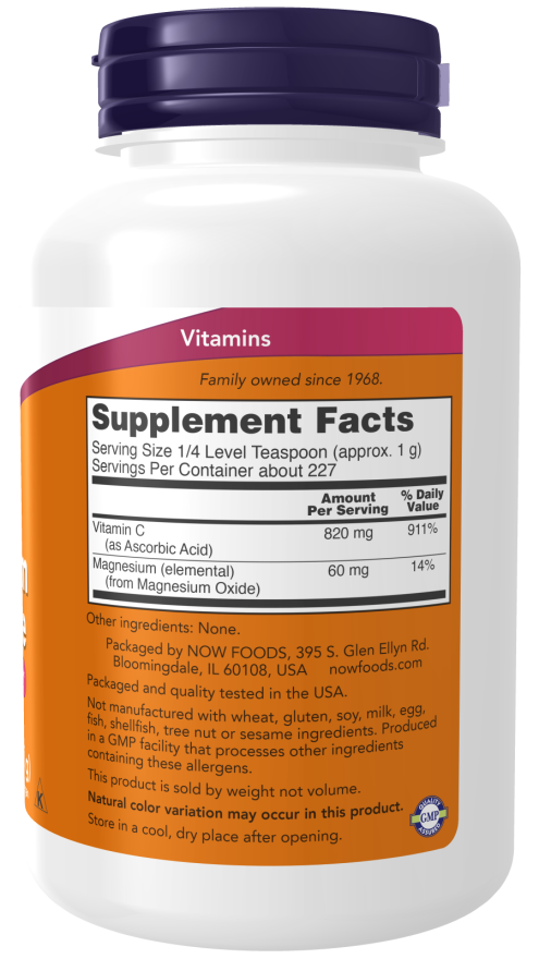 Magnesium Ascorbate - Vitamin C Powder - 227g