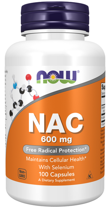 NAC 600mg - 100 Veg Capsules