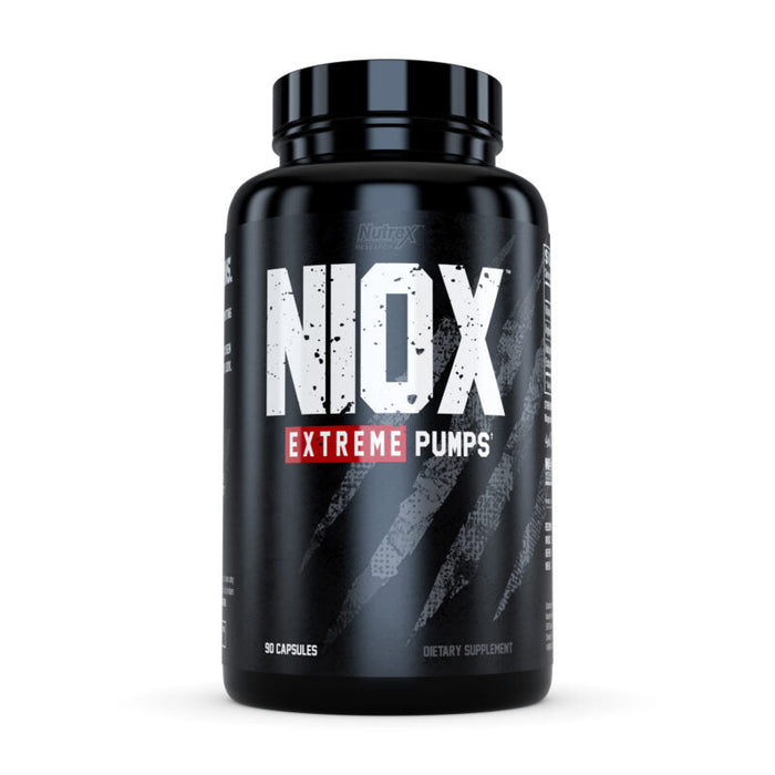 Nutrex Research Niox Extreme Pumps, 90 Capsules, Enhances Vascularity, Faster Growth & Faster Recovery