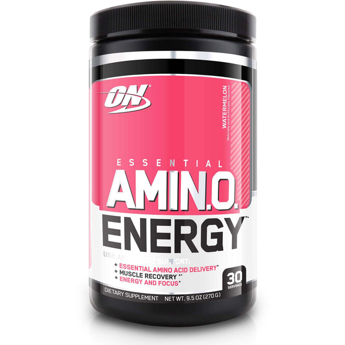 Optimum Nutrition Amino Energy, Watermelon, 30, Support Energy, Support Focus & Muscle Recovery