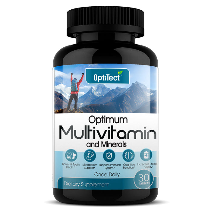 Optitect Optimum Multivitamin and Minerals, 30 Tablets, Promote bone and teeth health