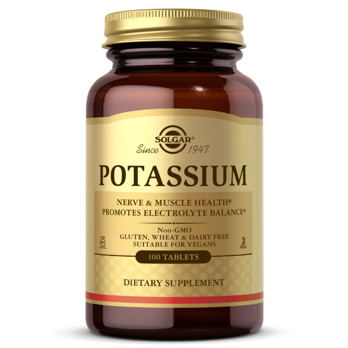 Potassium - 100 Tablets