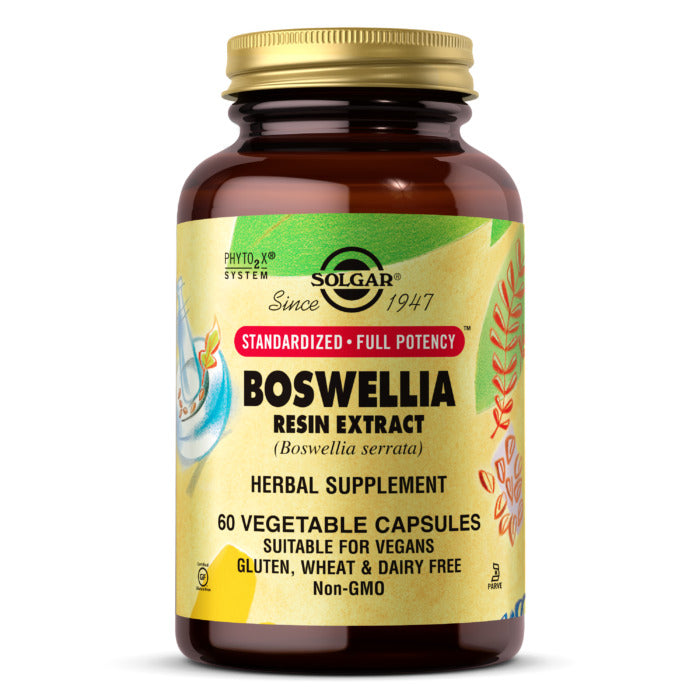 Solgar Sfp Boswellia Resin Extract, 60 Vegetable Capsules, Support the Health of Joints