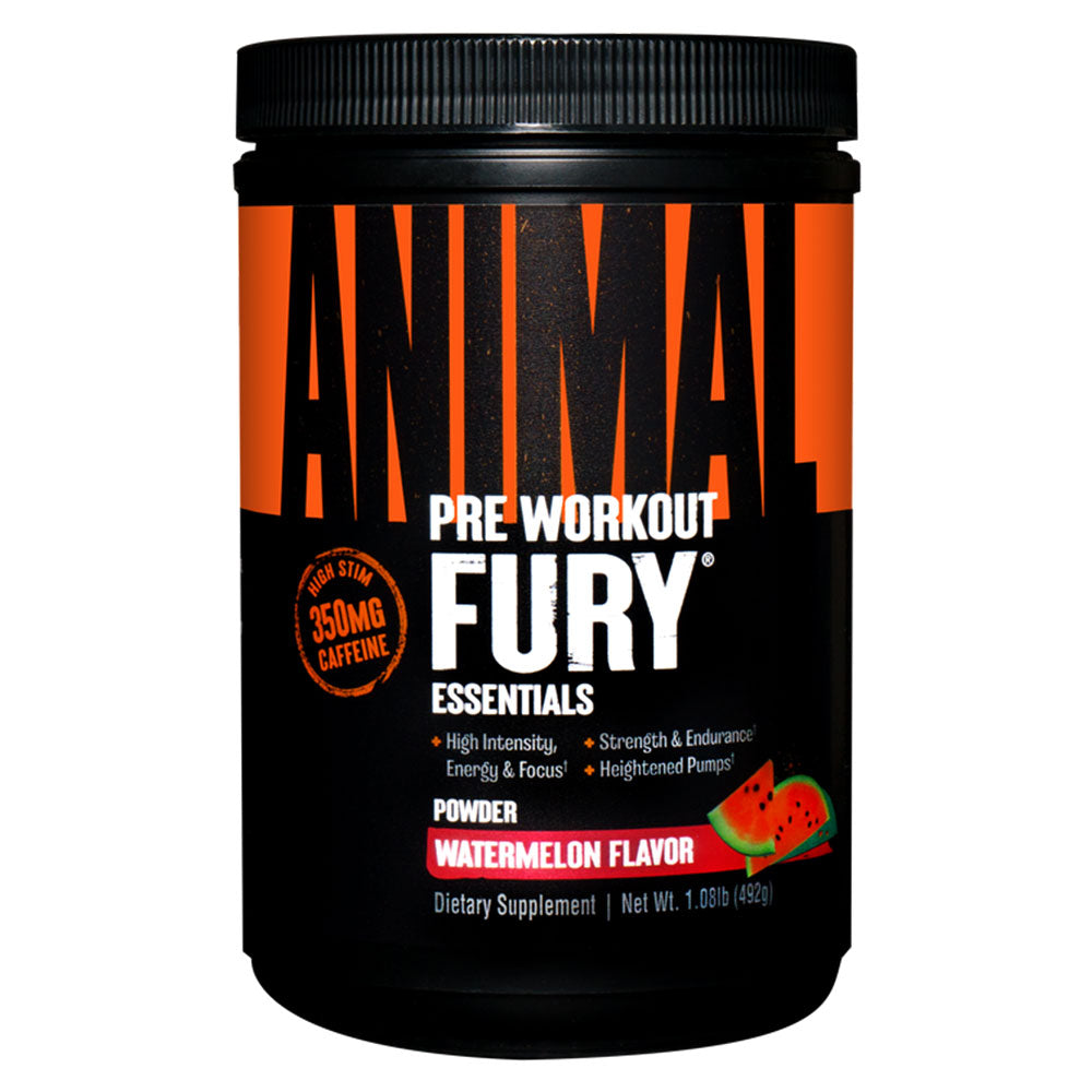 Universal Nutrition Animal Fury، بطيخ، 30، ضخ قوي، تركيز غير محدود