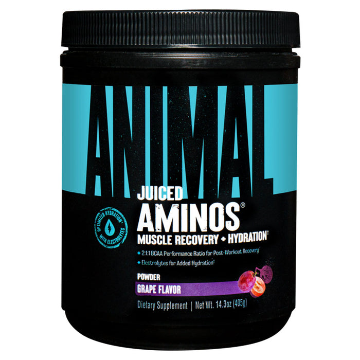 Universal Nutrition Animal Juiced Aminos, Grape, 30, Post Workout Recovery