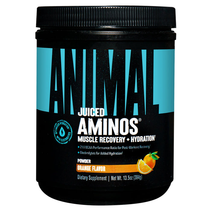 Universal Nutrition Animal Juiced Aminos, Orange, 30, Post Workout Recovery