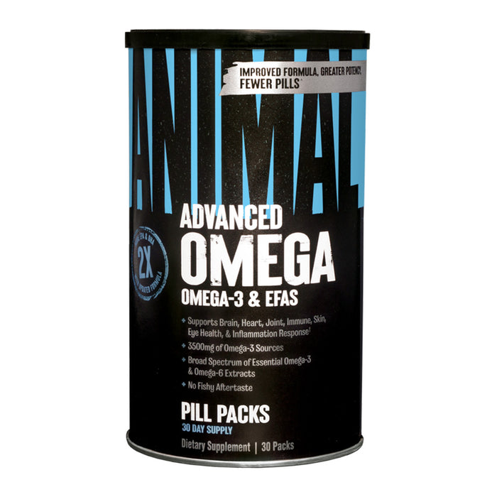 Universal Nutrition Animal Omega, 30 Packs, Enhanced Anabolism & Metabolism