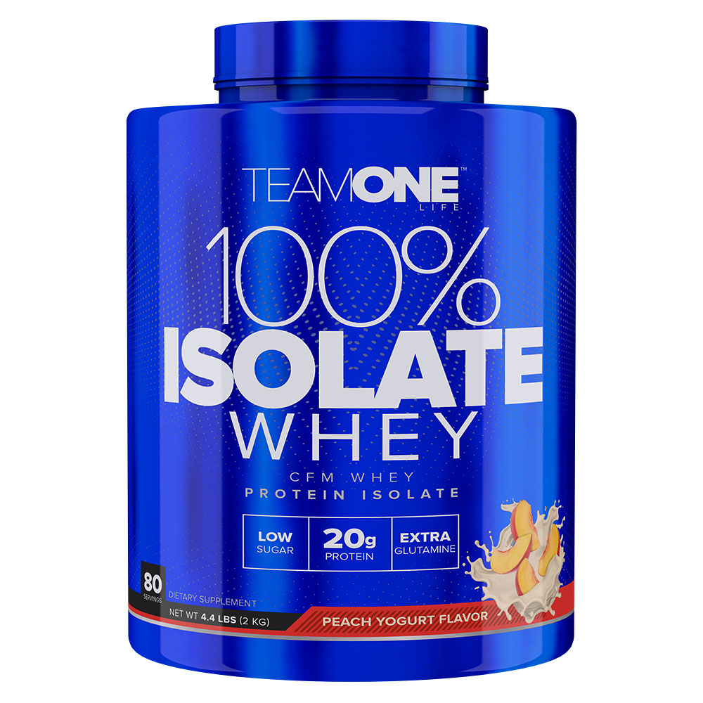 Team One Life 100% Isolate Whey, 2 Kg, High Protein Content
