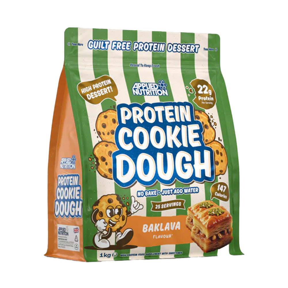 Applied Nutrition Protein Cookie Dough, 1 kg, 22g grass-fed whey & collagen per serving