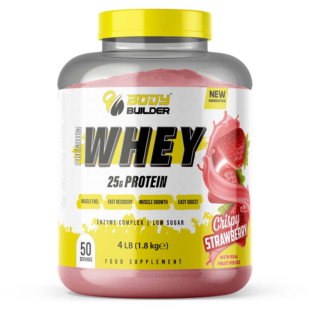 Body Builder Premium Whey Protein New Gen, 4 LB, Muscle Growth