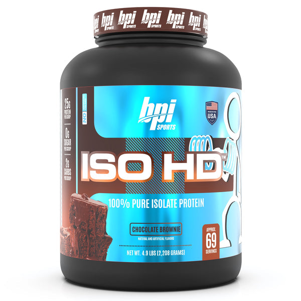 bpi Sports ISO HD, 4.9 Lb, 25g Protein Per Scoop, Build Lean Muscle
