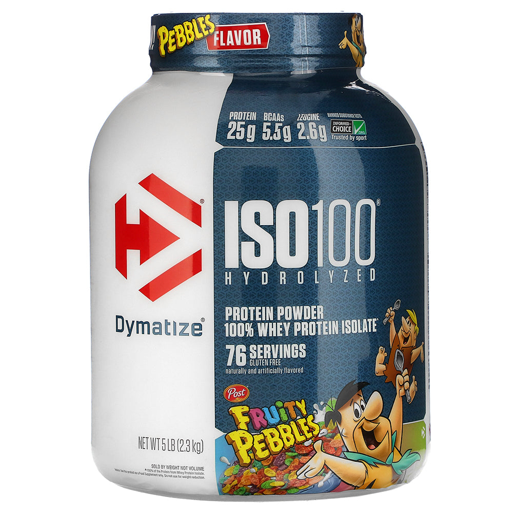 Dymatize ISO 100 Hydrolyzed whey protein isolate 5 LB, Gain in Muscle Size and Strength