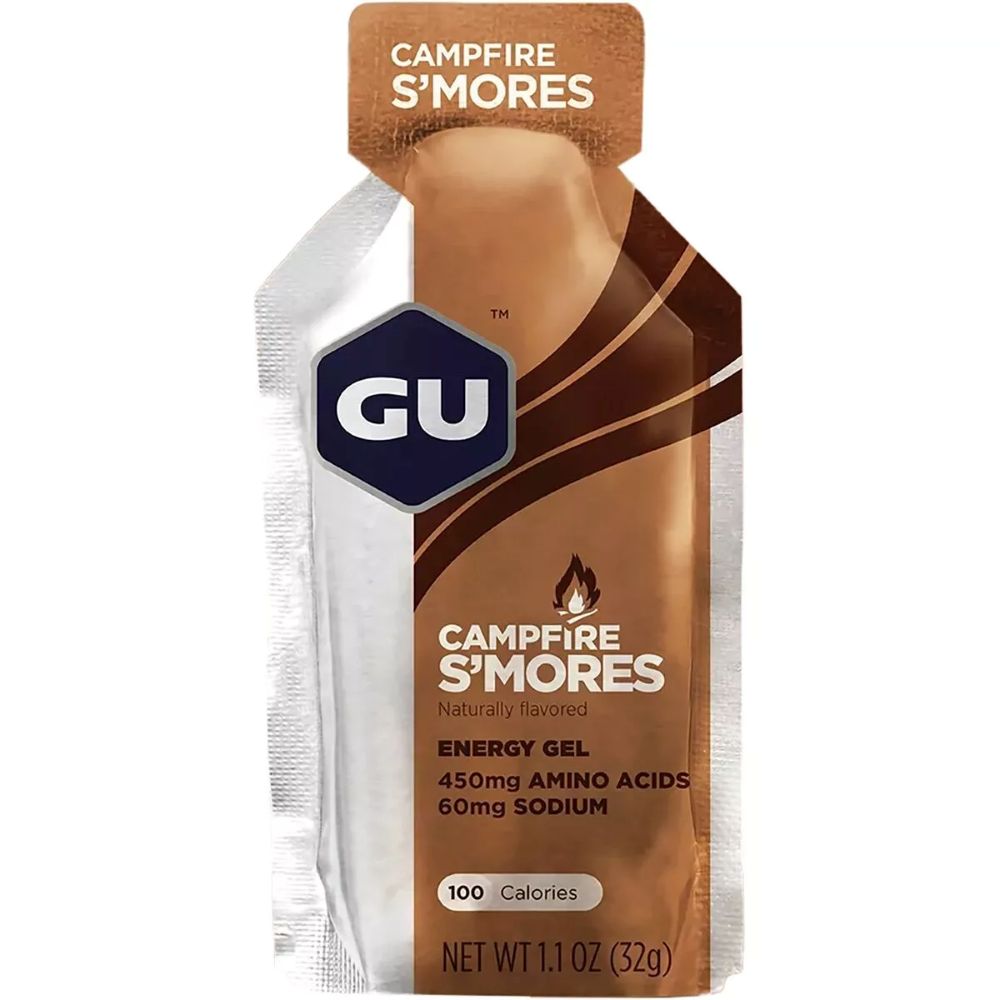 Gu Energy Gel, 1 Piece, Quick and Sustained Energy, Electrolyte Replacement