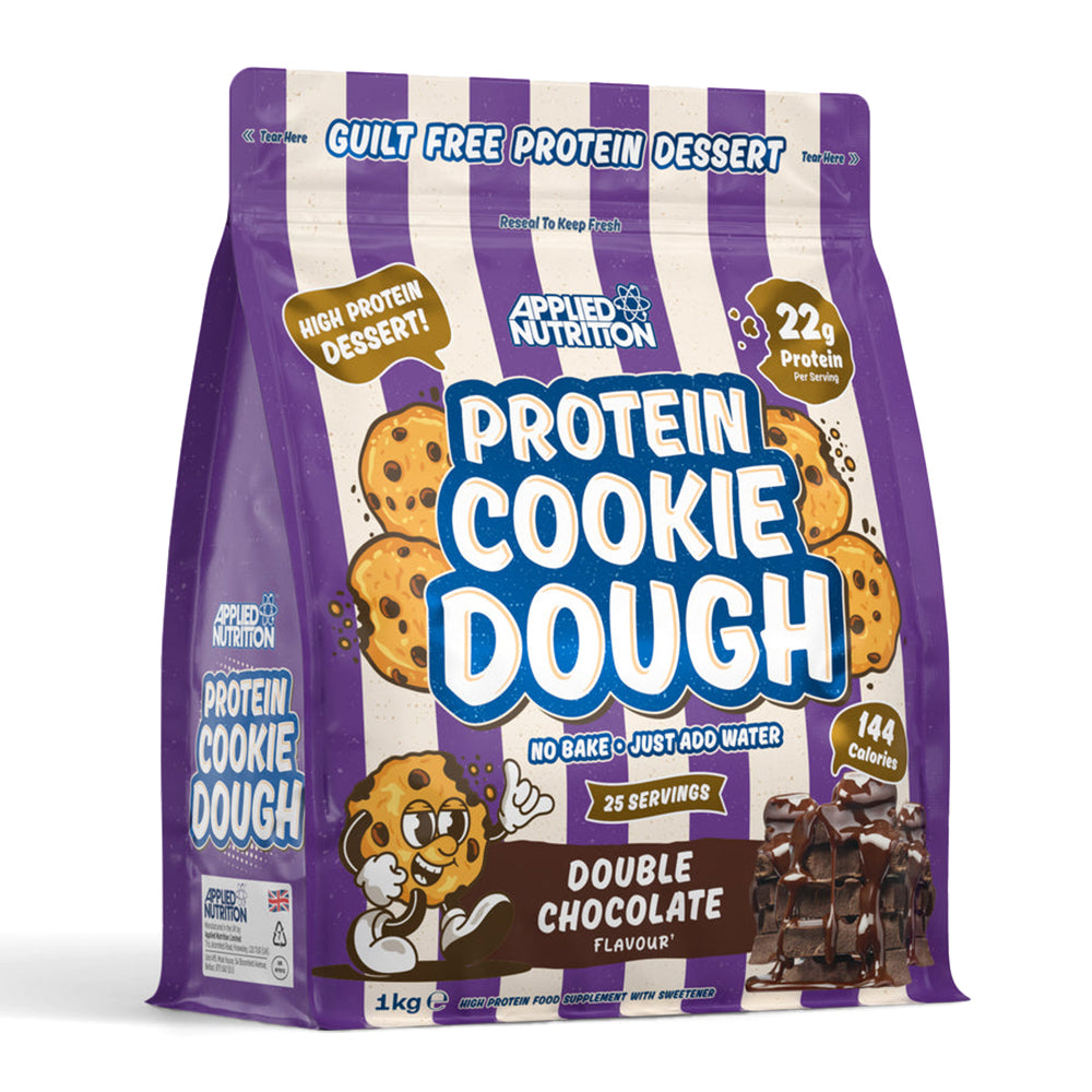 Applied Nutrition Protein Cookie Dough, 1 kg, 22g grass-fed whey & collagen per serving