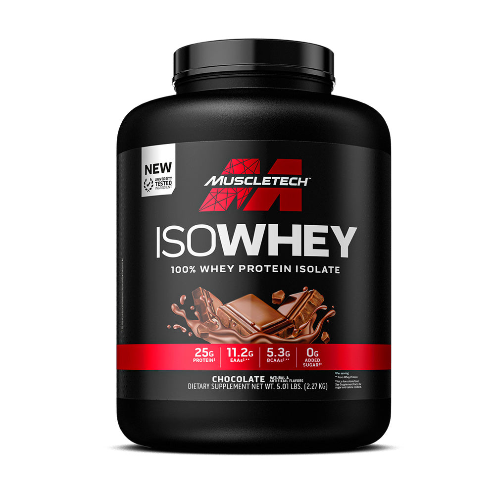 Muscletech Isowhey, Chocolate, 5 LB, Build Lean Muscle, Increase Strength