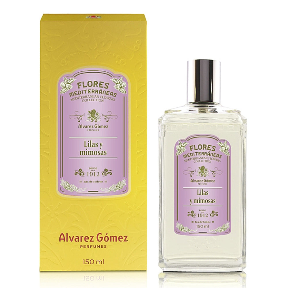 Alvarez Gomez Flores Mediterraneas Lilas Y Mimosas, 150 ML, Eau de Toilette