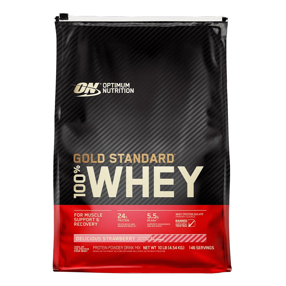 Optimum Nutrition Gold Standard 100% Whey Protein, 10 LB