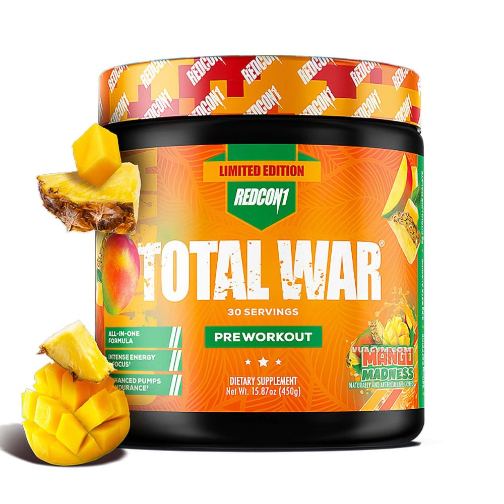 Redcon1 Total War, 30, 320mg Caffeine Per serving, Improve Metabolic Function